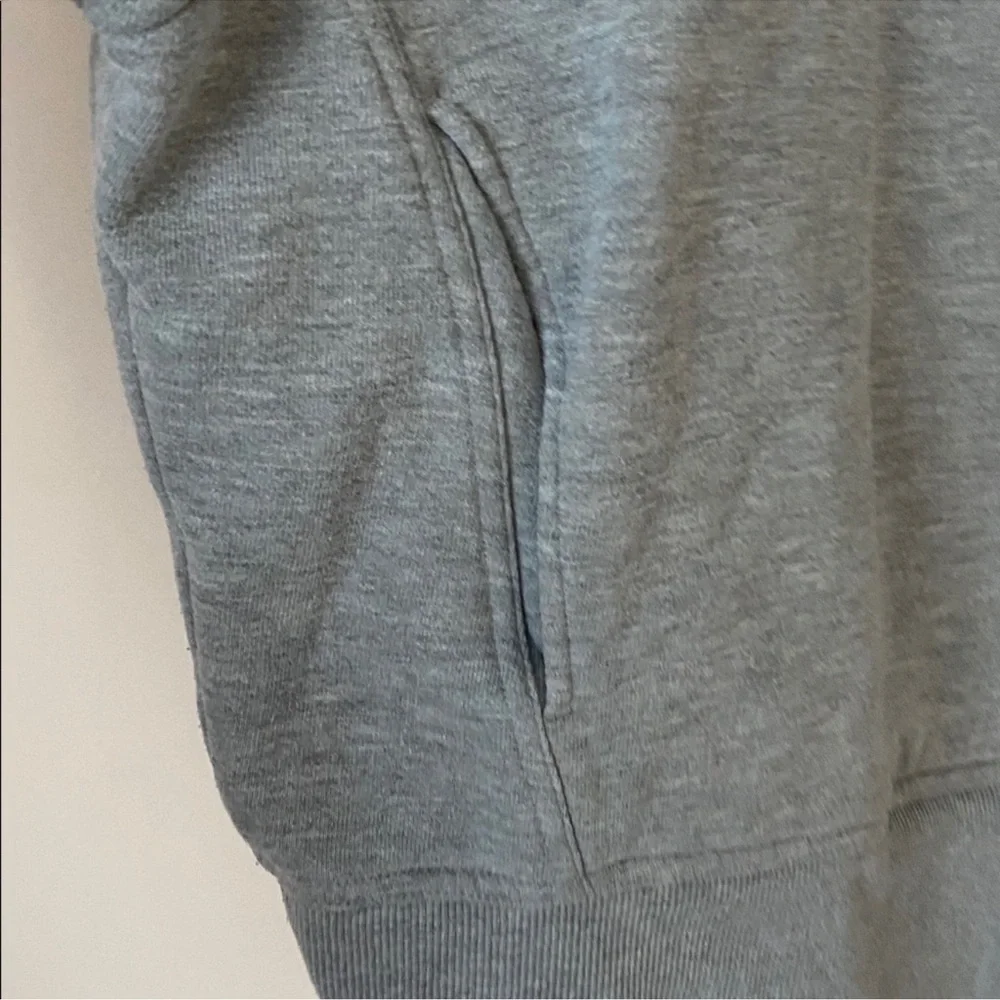 Alo gray hazy mock neck pullover sweatshirt S - Picture 4 of 8